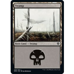 画像1: 【ENG】沼/Swamp[MTG_DMU_268L]