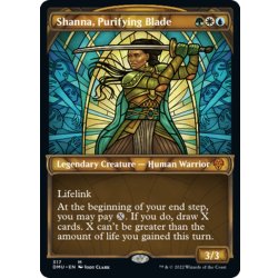画像1: 【ENG】浄化の刃、シャナ/Shanna, Purifying Blade[MTG_DMU_317M]