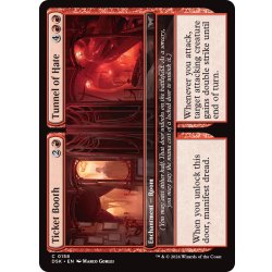 画像1: 【ENG】券売所 + 憎悪のトンネル/Ticket Booth + Tunnel of Hate [MTG_DSK_0158_C]