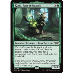 画像1: 【ENG】救助のけだもの、コーナ/Kona, Rescue Beastie[MTG_DSK_0187_R]