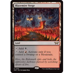 画像1: 【ENG】ブレイズマイアの境界/Blazemire Verge [MTG_DSK_0256_R]