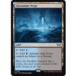 画像1: 【ENG】グルームレイクの境界/Gloomlake Verge [MTG_DSK_0260_R]