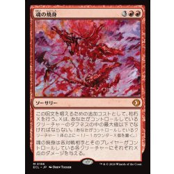画像1: 【JPN】魂の焼身/Soul Immolation [MTG_ECL_0156_M]