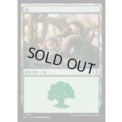 画像1: 【JPN】★Foil★森/Forest [MTG_ECL_0273_C]