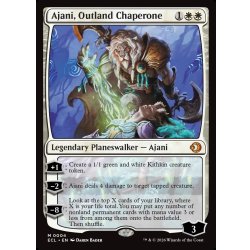 画像1: 【ENG】辺境地の御目付役、アジャニ/Ajani, Outland Chaperone [MTG_ECL_0004_M]