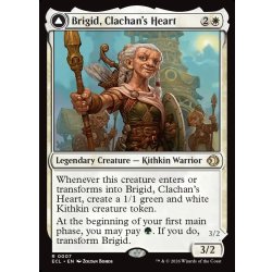 画像1: 【ENG】小村の心、ブリジッド/矮村の理性、ブリジッド/Brigid, Clachan's Heart/Brigid, Doun's Mind[MTG_ECL_0007_R]