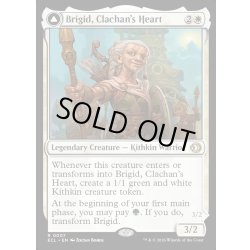 画像1: 【ENG】★Foil★小村の心、ブリジッド/矮村の理性、ブリジッド/Brigid, Clachan's Heart/Brigid, Doun's Mind[MTG_ECL_0007_R]