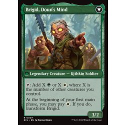 画像2: 【ENG】小村の心、ブリジッド/矮村の理性、ブリジッド/Brigid, Clachan's Heart/Brigid, Doun's Mind[MTG_ECL_0007_R]