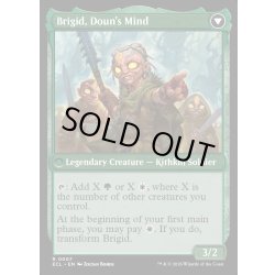 画像2: 【ENG】★Foil★小村の心、ブリジッド/矮村の理性、ブリジッド/Brigid, Clachan's Heart/Brigid, Doun's Mind[MTG_ECL_0007_R]
