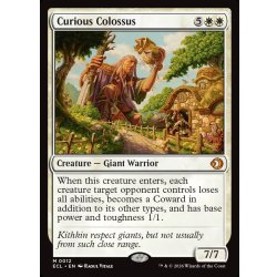 画像1: 【ENG】興味津々の巨人/Curious Colossus [MTG_ECL_0012_M]