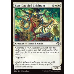 画像1: 【ENG】太陽まだらの祝賀者/Sun-Dappled Celebrant [MTG_ECL_0037_C]