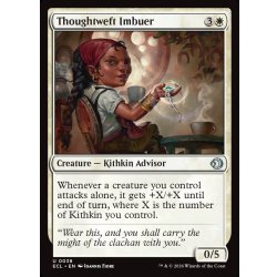 画像1: 【ENG】思考の糸の浸潤家/Thoughtweft Imbuer [MTG_ECL_0038_U]