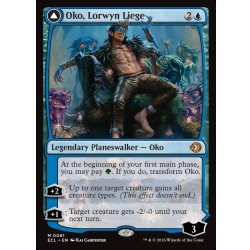 画像1: 【ENG】ローウィンの主、オーコ/シャドウムーアの末裔、オーコ/Oko, Lorwyn Liege/Oko, Shadowmoor Scion[MTG_ECL_0061_M]
