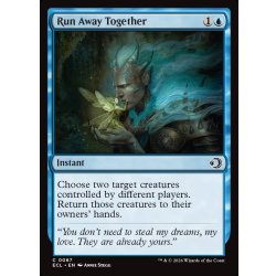 画像1: 【ENG】共に逃走/Run Away Together [MTG_ECL_0067_C]