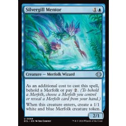 画像1: 【ENG】銀エラの導師/Silvergill Mentor [MTG_ECL_0069_U]
