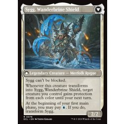 画像2: 【ENG】ワンダーワインの知恵者、シグ/ワンダーブラインの盾、シグ/Sygg, Wanderwine Wisdom/Sygg, Wanderbrine Shield[MTG_ECL_0076_R]