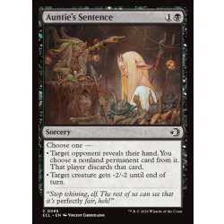 画像1: 【ENG】婆の宣告/Auntie's Sentence [MTG_ECL_0085_C]