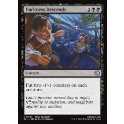画像1: 【ENG】闇の帳/Darkness Descends [MTG_ECL_0097_U]