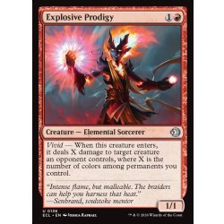 画像1: 【ENG】爆発的神童/Explosive Prodigy [MTG_ECL_0136_U]