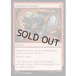 画像1: 【ENG】★Foil★無礼な突入/Impolite Entrance [MTG_ECL_0146_U]