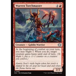画像1: 【ENG】巣穴の松明持ち/Warren Torchmaster [MTG_ECL_0163_U]