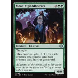 画像1: 【ENG】月夜祈りの支持者/Moon-Vigil Adherents [MTG_ECL_0184_U]