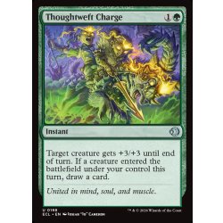 画像1: 【ENG】思考の糸の突撃/Thoughtweft Charge [MTG_ECL_0198_U]