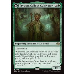 画像1: 【ENG】無感情の栽培者、トリスタン/改悛の淘汰者、トリスタン/Trystan, Callous Cultivator/Trystan, Penitent Culler[MTG_ECL_0199_R]