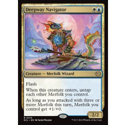 画像1: 【ENG】深路の航行者/Deepway Navigator [MTG_ECL_0214_R]