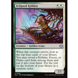 画像1: 【ENG】蝕甚化したキスキン/Eclipsed Kithkin [MTG_ECL_0220_U]