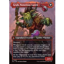 画像2: 【ENG】名高き女族長、グラブ/悪名高き婆、グラブ/Grub, Storied Matriarch/Grub, Notorious Auntie[MTG_ECL_0289_R]