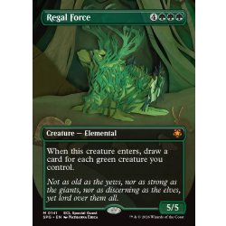 画像1: 【ENG】威厳の魔力/Regal Force[MTG_SPG_0141_M]