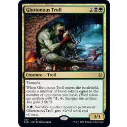 画像1: 【JPN】大食いトロール/Gluttonous Troll[MTG_ELD_327R]