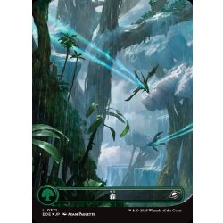 画像1: 【JPN】★ギャラクシー・Foil★森/Forest[MTG_EOE_0371_]