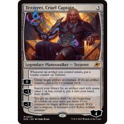 画像1: 【ENG】冷酷な船長、テゼレット/Tezzeret, Cruel Captain[MTG_EOE_0002_M]