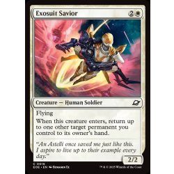 画像1: 【ENG】外殻装の救済者/Exosuit Savior[MTG_EOE_0016_C]