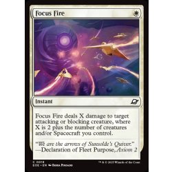 画像1: 【ENG】一点砲火/Focus Fire[MTG_EOE_0018_C]