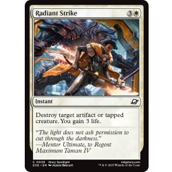 画像1: 【ENG】光輝の一撃/Radiant Strike[MTG_EOE_0029_C]