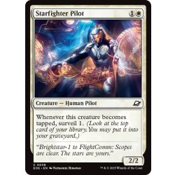 画像1: 【ENG】スターファイターのパイロット/Starfighter Pilot[MTG_EOE_0038_C]