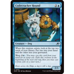 画像1: 【ENG】コード破りの猟犬/Codecracker Hound[MTG_EOE_0050_U]