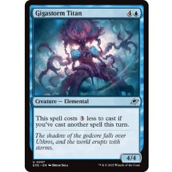 画像1: 【ENG】猛嵐のタイタン/Gigastorm Titan[MTG_EOE_0057_U]