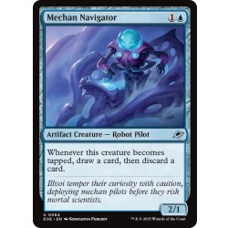 画像1: 【ENG】メカンの航行士/Mechan Navigator[MTG_EOE_0064_U]