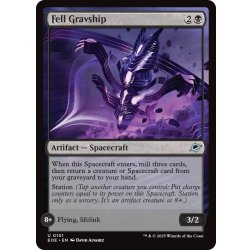 画像1: 【ENG】不吉な墓標船/Fell Gravship[MTG_EOE_0101_U]