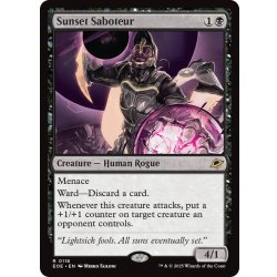 画像1: 【ENG】黄昏の妨害工作員/Sunset Saboteur[MTG_EOE_0116_R]