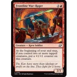 画像1: 【ENG】前線の戦憤怒獣/Frontline War-Rager[MTG_EOE_0134_C]