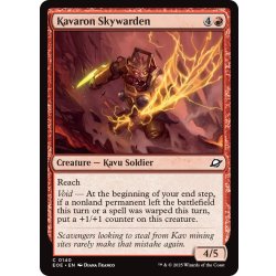 画像1: 【ENG】カヴァーロンの空守り/Kavaron Skywarden[MTG_EOE_0140_C]