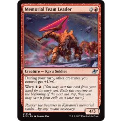 画像1: 【ENG】記念軍のチームリーダー/Memorial Team Leader[MTG_EOE_0144_U]