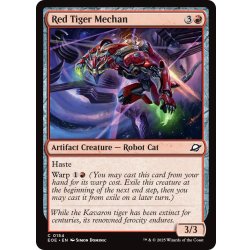 画像1: 【ENG】赤い虎のメカン/Red Tiger Mechan[MTG_EOE_0154_C]