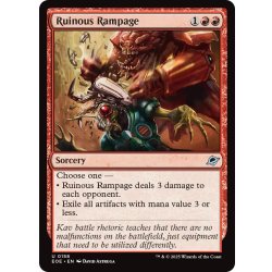 画像1: 【ENG】壊滅的猛威/Ruinous Rampage[MTG_EOE_0158_U]
