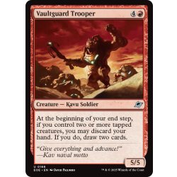 画像1: 【ENG】保管庫守りの強兵/Vaultguard Trooper[MTG_EOE_0166_U]